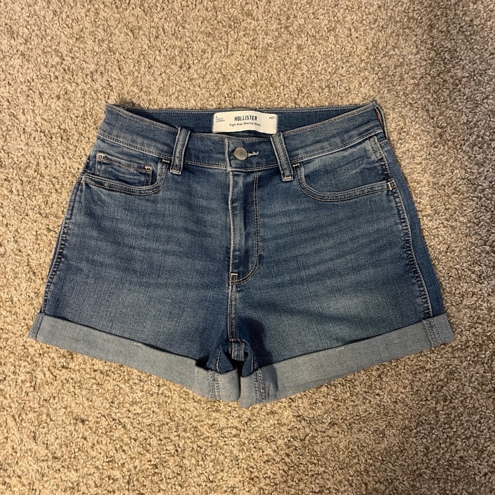 Hollister Women's Classic Blue Jean Shorts
